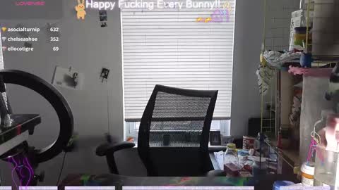 Snapshot of bunnycheekz chatting on December 4, 6:06 pm Tokki bunny online show from December 4, 6:06 pm
