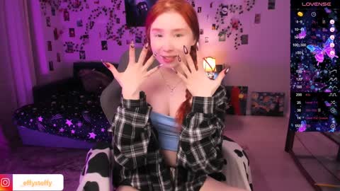 Snapshot of callmeeffy chatting on February 9, 4:25 am Effyblonde follow my telegram channel for more content3 online show from February 9, 4:25 am