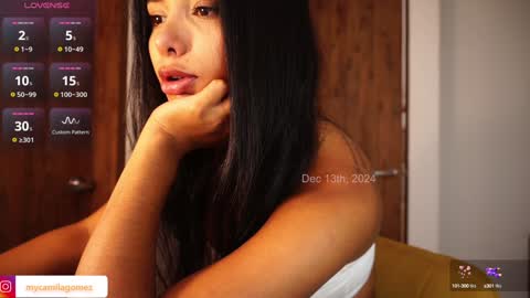 Camila online show from December 13, 8:04 pm