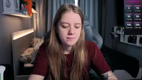 Snapshot of candy_meggie chatting on February 13, 9:51 am Megan online show from February 13, 9:51 am