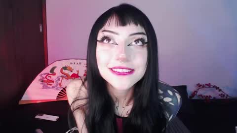 Snapshot of cati_petite chatting on January 9, 4:52 am Cati help me reach my goal of 100 thumbs up again 3 online show from January 9, 4:52 am