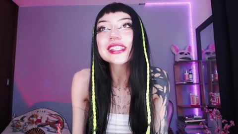 Snapshot of cati_petite chatting on February 8, 6:12 am Cati help me reach my goal of 100 thumbs up again 3 online show from February 8, 6:12 am