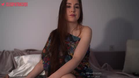 Cleopatra online show from December 3, 10:37 am