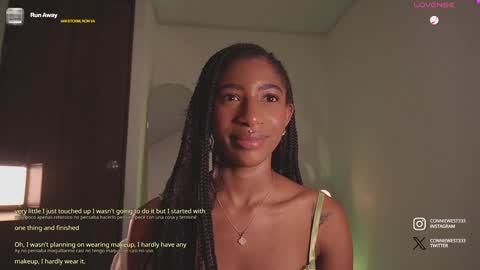 Snapshot of connie_west0 chatting on December 25, 8:50 pm independent model online show from December 25, 8:50 pm