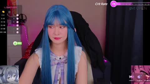 Snapshot of creammeow chatting on January 28, 2:53 am Alina online show from January 28, 2:53 am