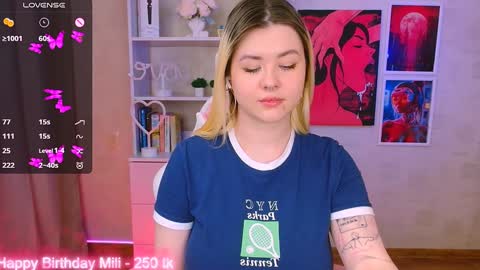 mili online show from January 27, 2:02 pm