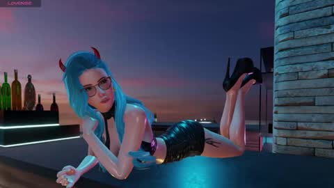 Snapshot of cyanbelle chatting on October 17, 7:06 pm Belle online show from October 17, 7:06 pm