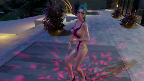 Snapshot of cyanbelle chatting on October 6, 8:35 pm Belle online show from October 6, 8:35 pm