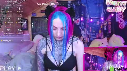 Snapshot of cybernekko chatting on October 23, 5:46 am Neko online show from October 23, 5:46 am