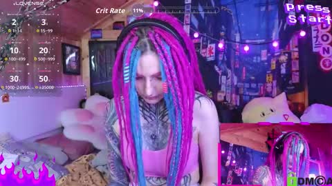 Snapshot of cybernekko chatting on October 8, 5:34 am Neko online show from October 8, 5:34 am