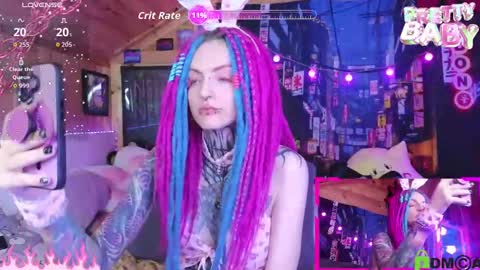 Snapshot of cybernekko chatting on October 2, 5:45 am Neko online show from October 2, 5:45 am