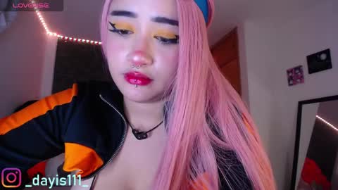 Snapshot of dayis_sweet chatting on October 23, 3:23 am  Dayis  online show from October 23, 3:23 am