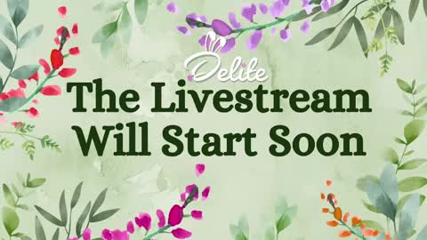DeLite  Next stream on Wednesday or Thurdsay  online show from May 13, 7:47 am