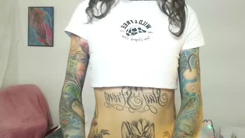Snapshot of eimytatto_ chatting on January 10, 2:55 pm Carla online show from January 10, 2:55 pm