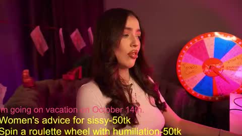 Snapshot of emiliyaroude chatting on October 11, 4:20 pm Emiliya online show from October 11, 4:20 pm