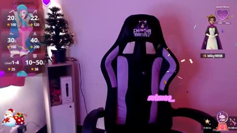 Snapshot of emmaamartinez chatting on December 22, 9:20 pm modelo independente online show from December 22, 9:20 pm