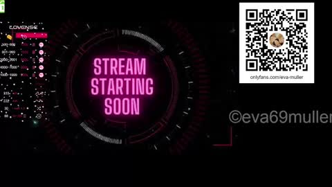 Snapshot of eva69muller chatting on February 9, 9:05 am Eva next show 8pm CEST AMST online show from February 9, 9:05 am