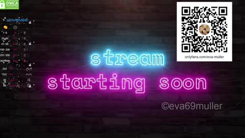 Snapshot of eva69muller chatting on January 4, 9:10 am Eva next show 8pm CEST AMST online show from January 4, 9:10 am