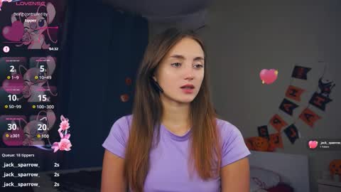 Snapshot of falineellson chatting on November 1, 7:34 am Erika online show from November 1, 7:34 am