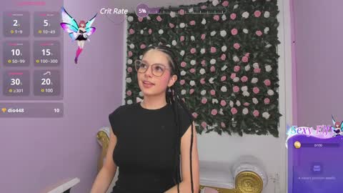 Snapshot of flower_dulce chatting on February 4, 11:27 am Dulce online show from February 4, 11:27 am