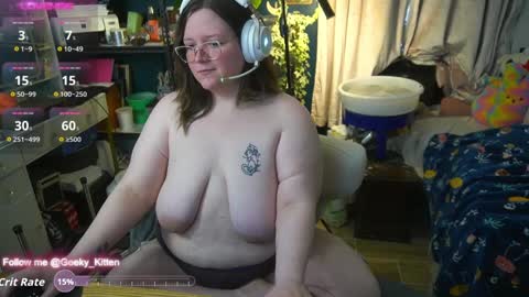 Snapshot of geeky_kitten chatting on September 12, 2:46 pm Geeky Kitten Leina - online show from September 12, 2:46 pm
