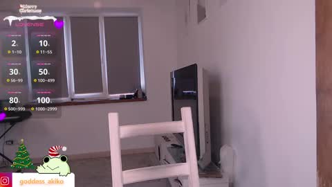 Snapshot of goddessakiko chatting on December 29, 12:01 pm Akiko online show from December 29, 12:01 pm