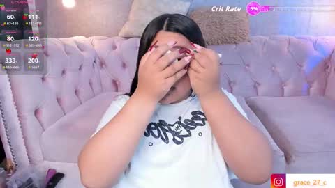 Snapshot of grace77_ chatting on September 29, 9:25 am Grace online show from September 29, 9:25 am