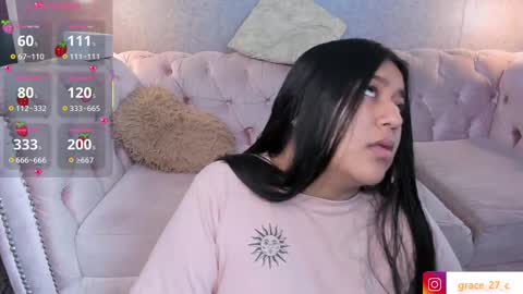 Snapshot of grace77_ chatting on October 6, 9:26 am Grace online show from October 6, 9:26 am