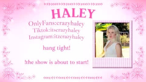 Haley online show from March 31, 3:12 pm