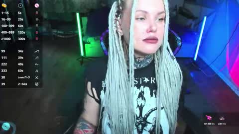 Snapshot of hannah_chaos chatting on October 13, 7:55 am Hannah online show from October 13, 7:55 am