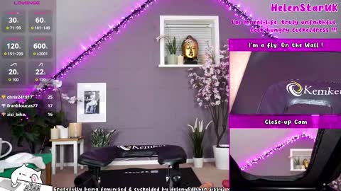 Snapshot of helenstaruk chatting on September 21, 1:59 am HelenStarUK online show from September 21, 1:59 am