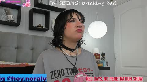 Snapshot of hey_noraly chatting on December 4, 1:20 pm Noraly online show from December 4, 1:20 pm