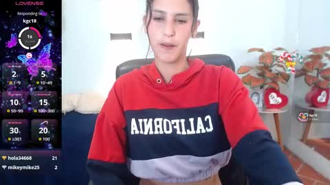 Snapshot of hilaryclowerx chatting on October 19, 2:57 am H I L A R Y online show from October 19, 2:57 am