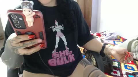 Snapshot of hotandpower10 chatting on October 8, 2:16 am Hot and PowerHOPE U MISS ME online show from October 8, 2:16 am