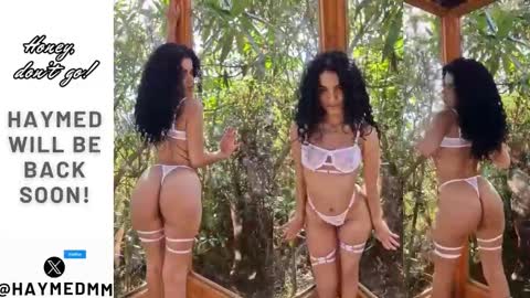 Snapshot of imhaymed chatting on October 5, 2:16 am Haymed Montao online show from October 5, 2:16 am