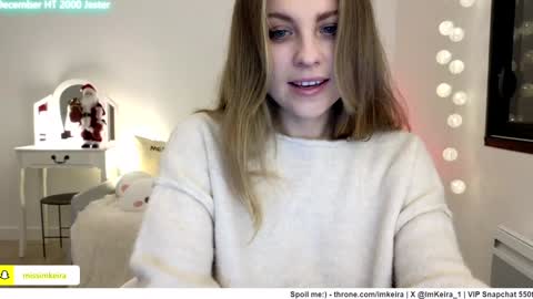 ImKeira online show from December 4, 7:23 pm