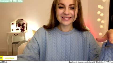 ImKeira online show from December 2, 7:14 pm