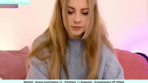 ImKeira online show from January 5, 7:28 pm