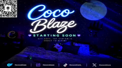 CoCo Blaze online show from July 19, 3:20 am