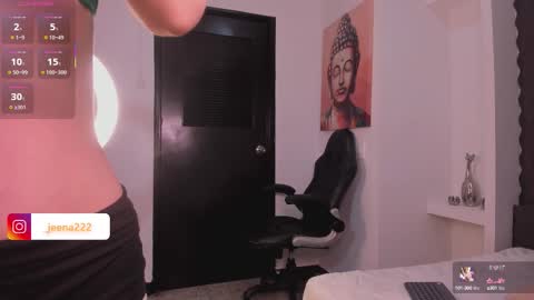 Snapshot of jenaa_ chatting on September 25, 11:53 am JEENA  online show from September 25, 11:53 am