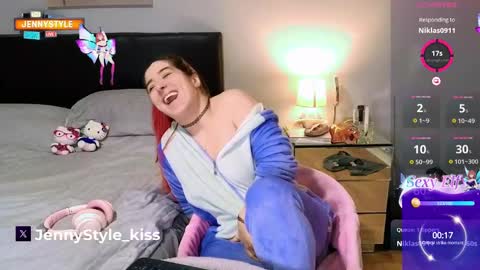 Snapshot of jenny_style chatting on January 10, 6:17 pm JennyStyle online show from January 10, 6:17 pm