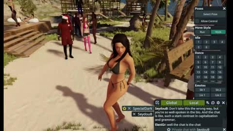 EleniGr online show from December 2, 3:47 pm