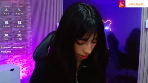 Snapshot of juno_tay chatting on September 20, 7:45 pm JUNO online show from September 20, 7:45 pm