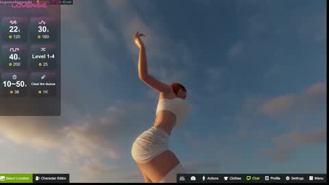 Snapshot of kagome__higurashi chatting on September 10, 3:17 am Emily online show from September 10, 3:17 am