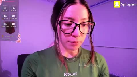 Snapshot of karla_honey_ chatting on October 9, 3:10 am Karla online show from October 9, 3:10 am