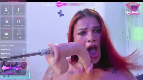 Snapshot of la_mazona chatting on December 16, 7:43 pm AMAZONA online show from December 16, 7:43 pm