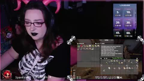 Snapshot of ladycelosia chatting on February 2, 5:37 pm Lady Celosia online show from February 2, 5:37 pm