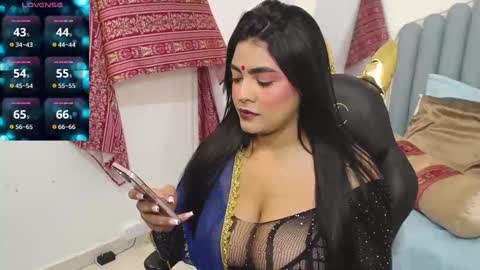 Snapshot of lakshmirani617378 chatting on October 13, 11:46 am Laskhmirani online show from October 13, 11:46 am