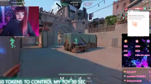 Snapshot of linddamortt chatting on October 19, 2:02 am CatalinaANIDEA online show from October 19, 2:02 am