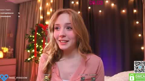 Snapshot of lissa_meooow chatting on March 8, 4:20 am your Liza again. Next stream Dec. 1 at 2 or 3 GMT online show from March 8, 4:20 am